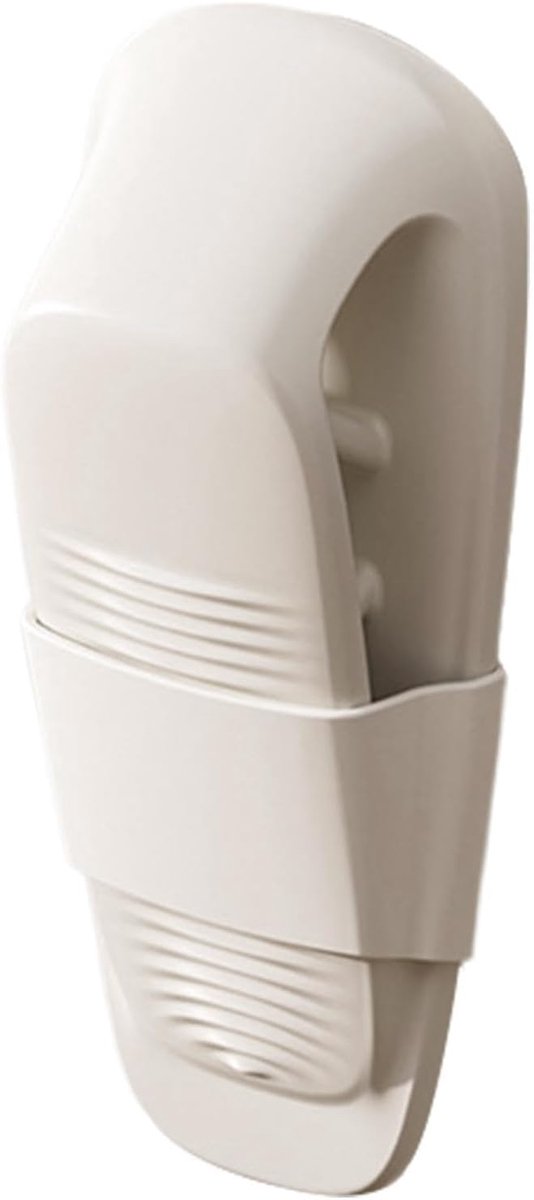 Deurstopper Vloer - Deurwig Antislip - Deuren Open Houden - Anti-botsingsbeschermer - 13 cm - Wit