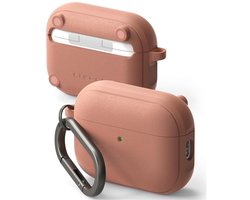 Ringke Onyx Magnetic Hoesje Geschikt voor Apple AirPods Pro 3 - Roze