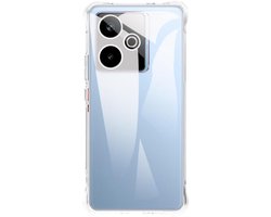 Transparant Hoesje Geschikt voor Realme GT 7T | Schokbestendig TPU | Back Cover | Dun | Flexibel | Shockproof | Doorzichtig
