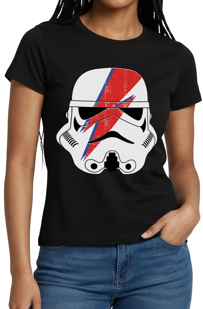 Star Wars Stormtrooper Helm T-Shirt Dames