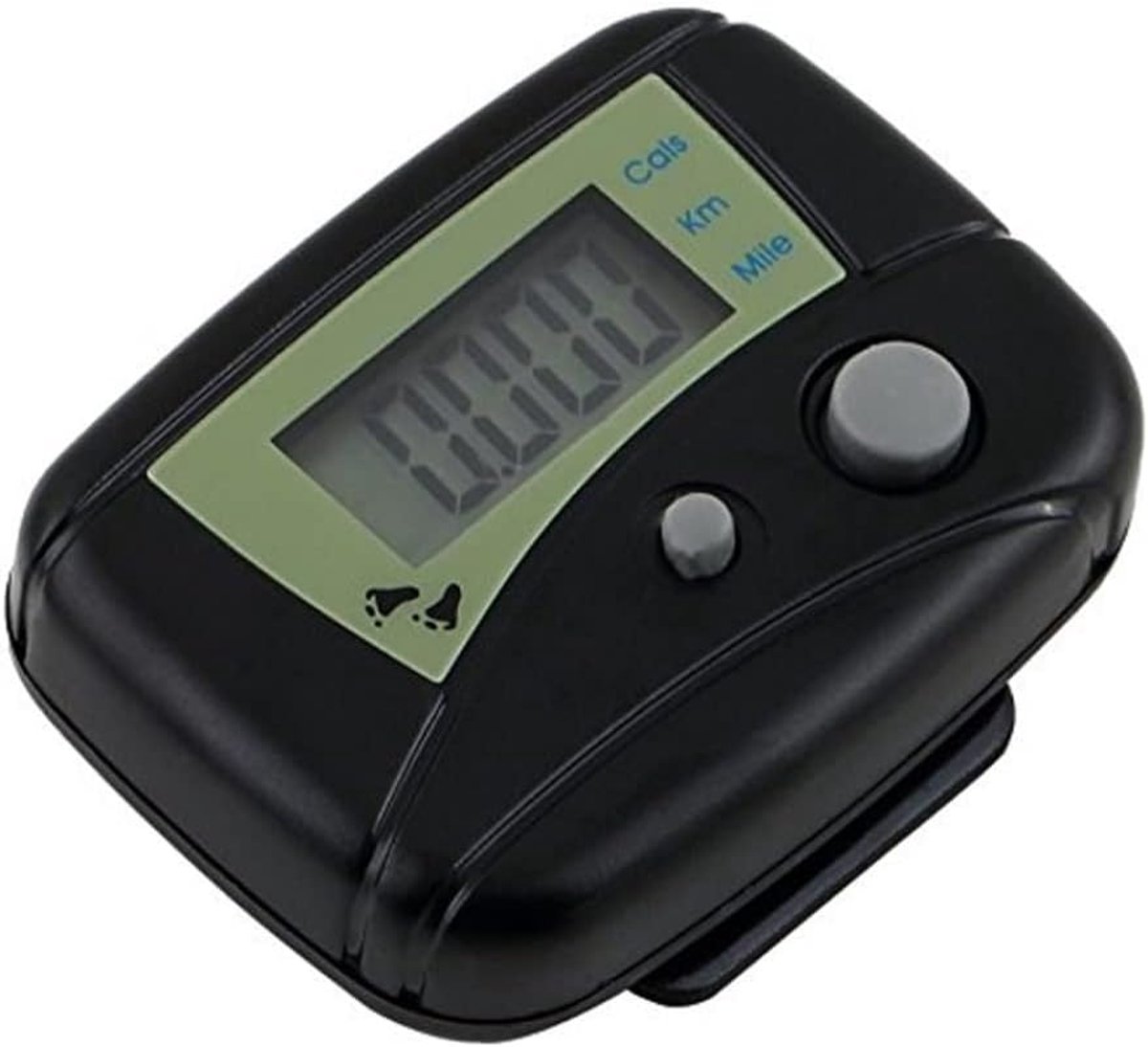 Elektronische Stappenteller - Stap Tracker Loopmeter - Gezondheid Bijhouden - Draagbaar met Clip - 5 x 5 x 5 cm