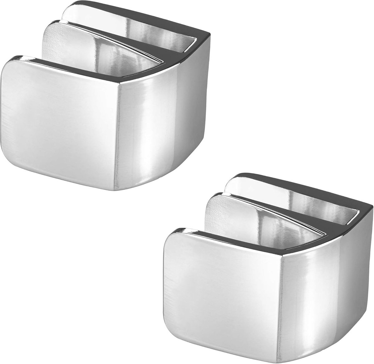 Glazen Deurklink Set - Kastgreep Klem - Meubels Vernieuwen - Zonder Boren - 4-6 mm Glasdik