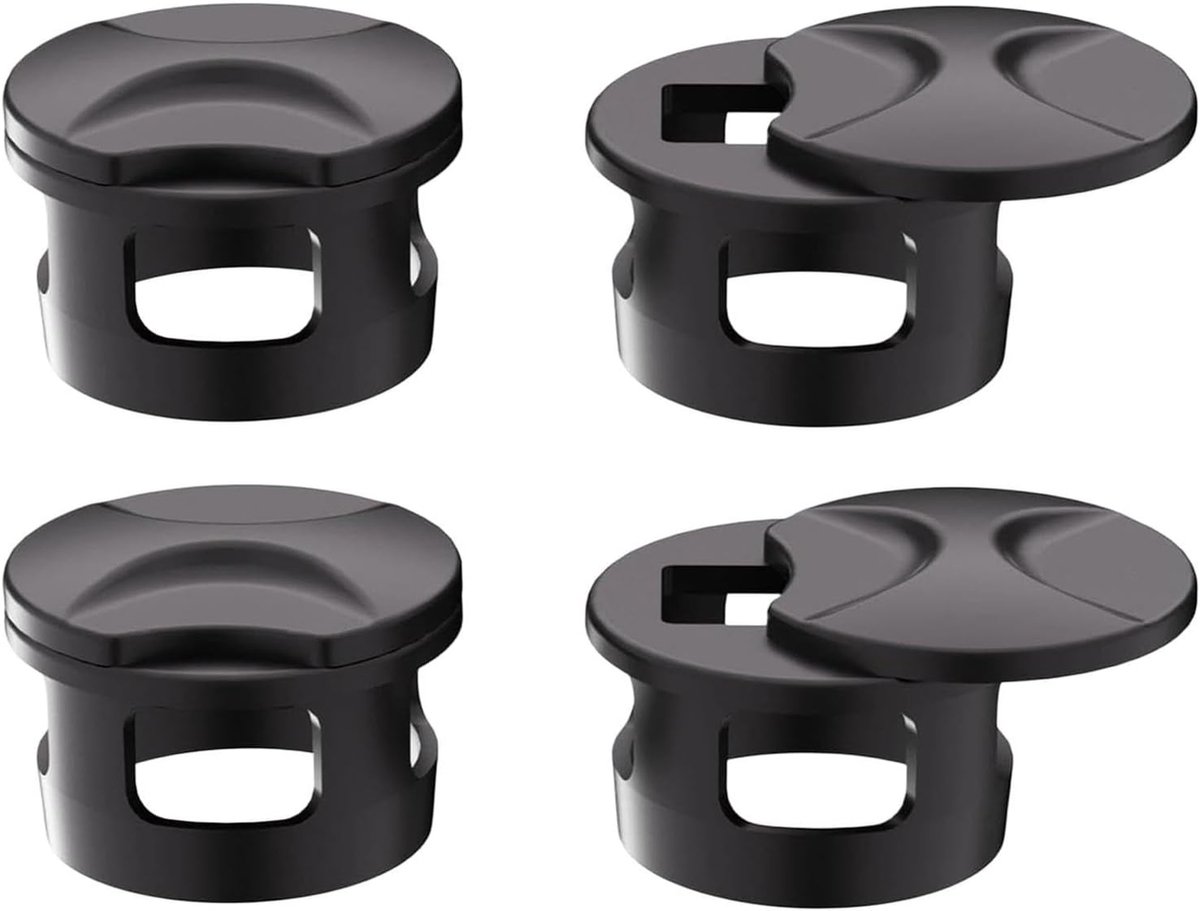 Lensbeschermers Bril - Lichtblokkers Set - Privacy Beschermen - Fysieke Lichtsluiter - 4 Stuks - Uniek