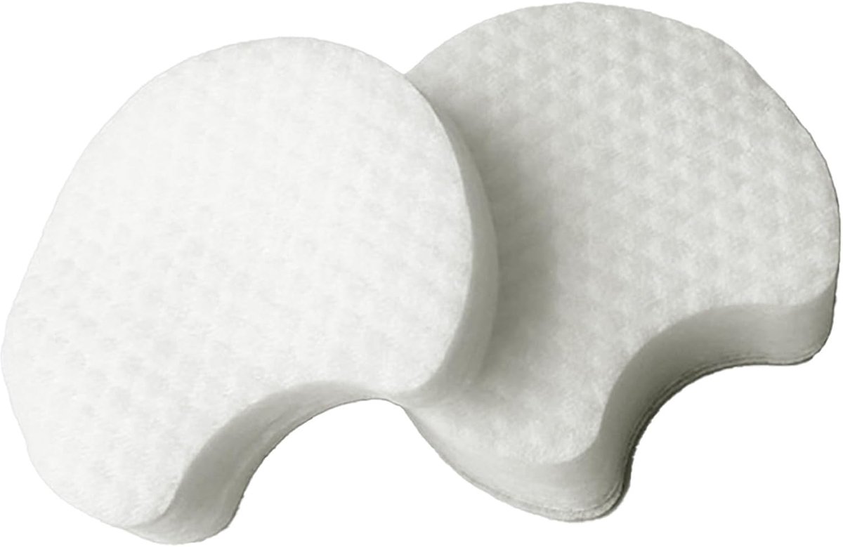 Katoenen Gezichtspads - Reinigingspads - Make-up Verwijderen - Individueel Verpakt - 1200 Vellen - Wit