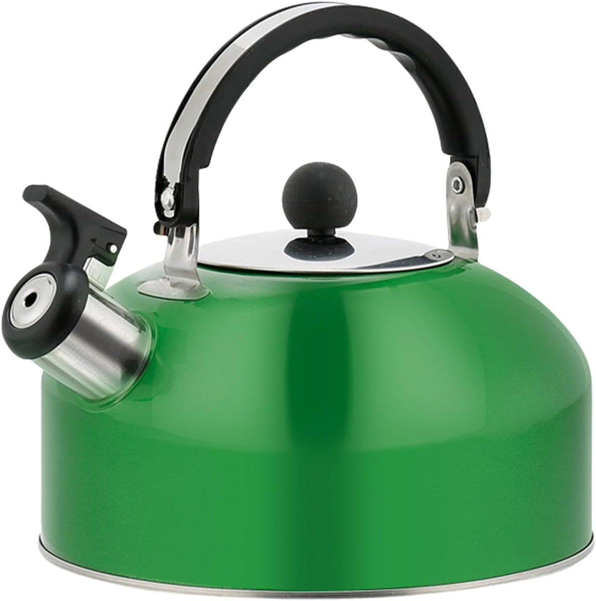 Fluitende theeketel - Waterkoker - Water koken - Functionele fluittuit - 1.8 liter - Lichtgroen