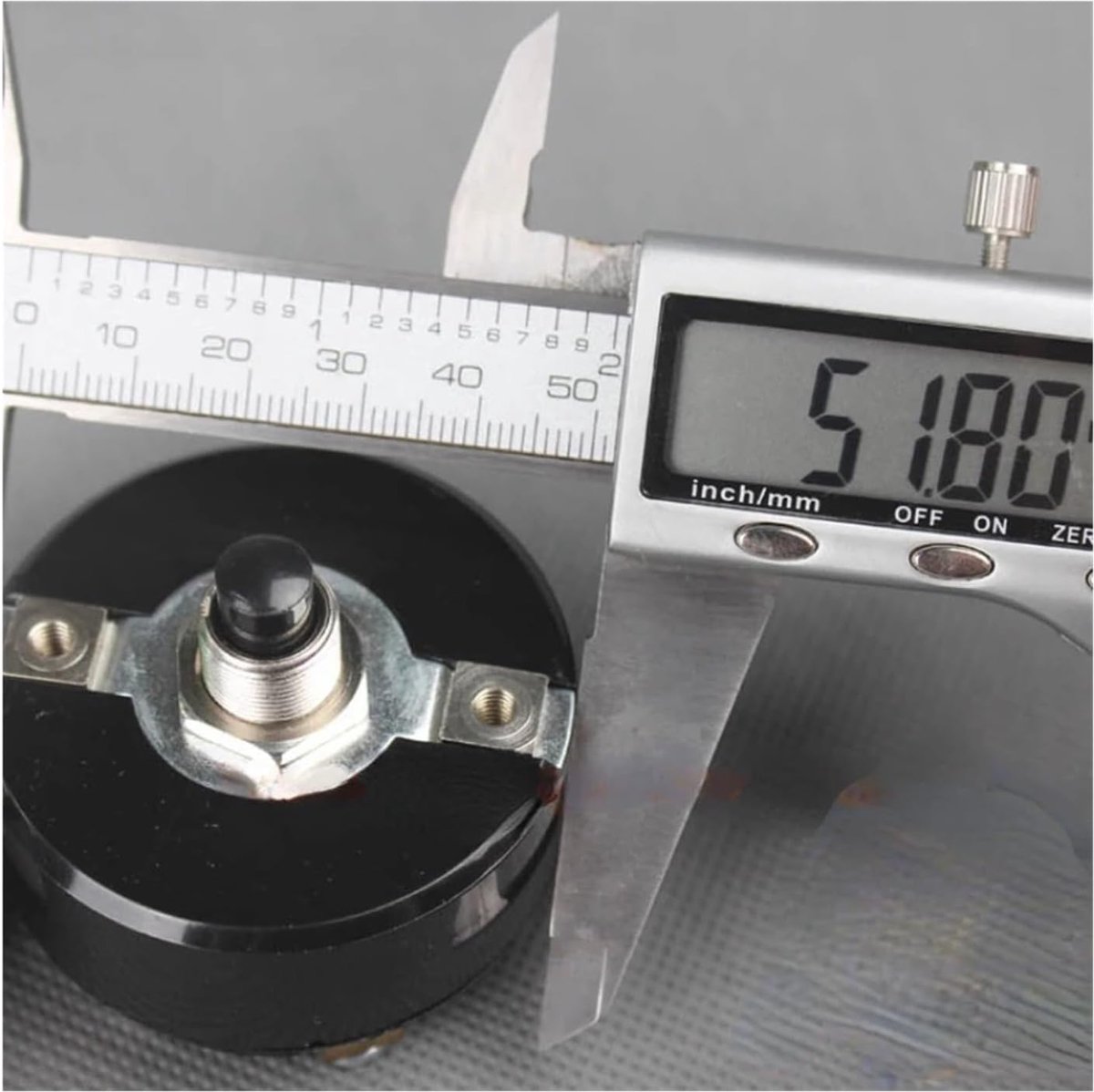 Ronde Schakelaar - Vervangingsonderdeel Apparaat - Apparaat Reparatie - Versterkt PBT Materiaal - 1 x 1 x 1 cm