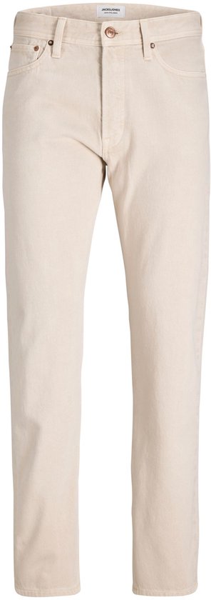Crème jeans van Jack & Jones, voorkant.