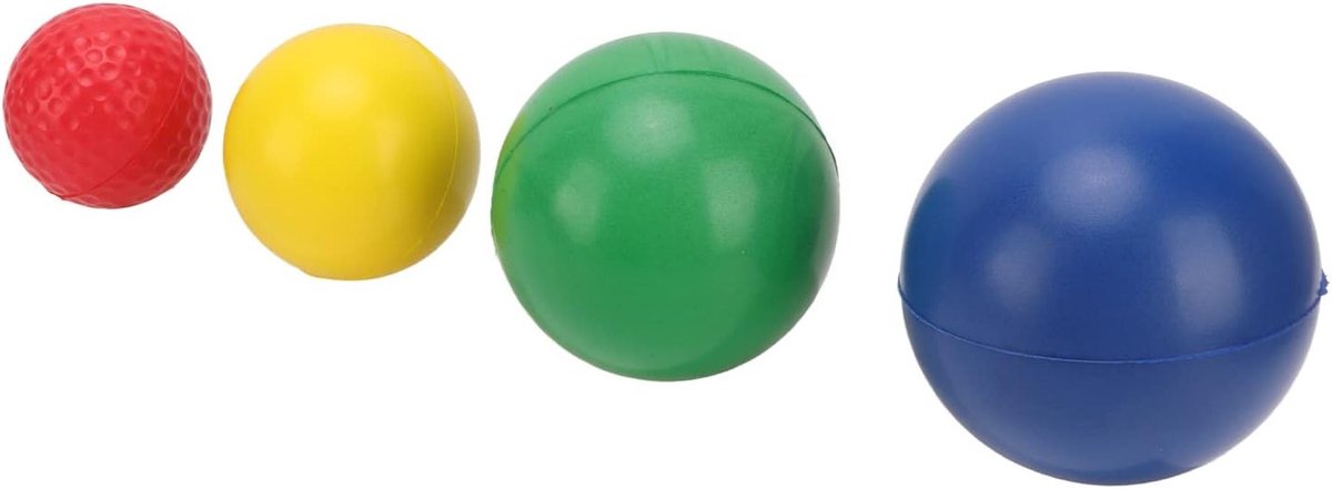 Handoefeningen met 4 Stuks Vinger Trainingsballen voor Piano - Gripversterking en Spierversterking Oefeningen