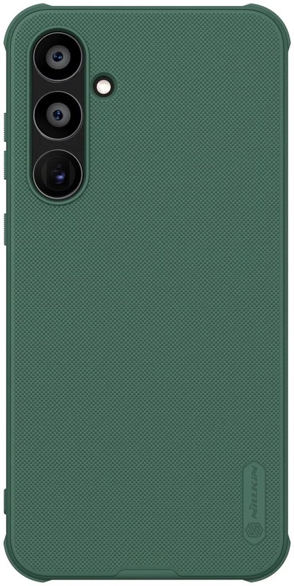 Nillkin Super Frosted Shield Hoesje Geschikt voor Samsung A55 Back Cover Groen