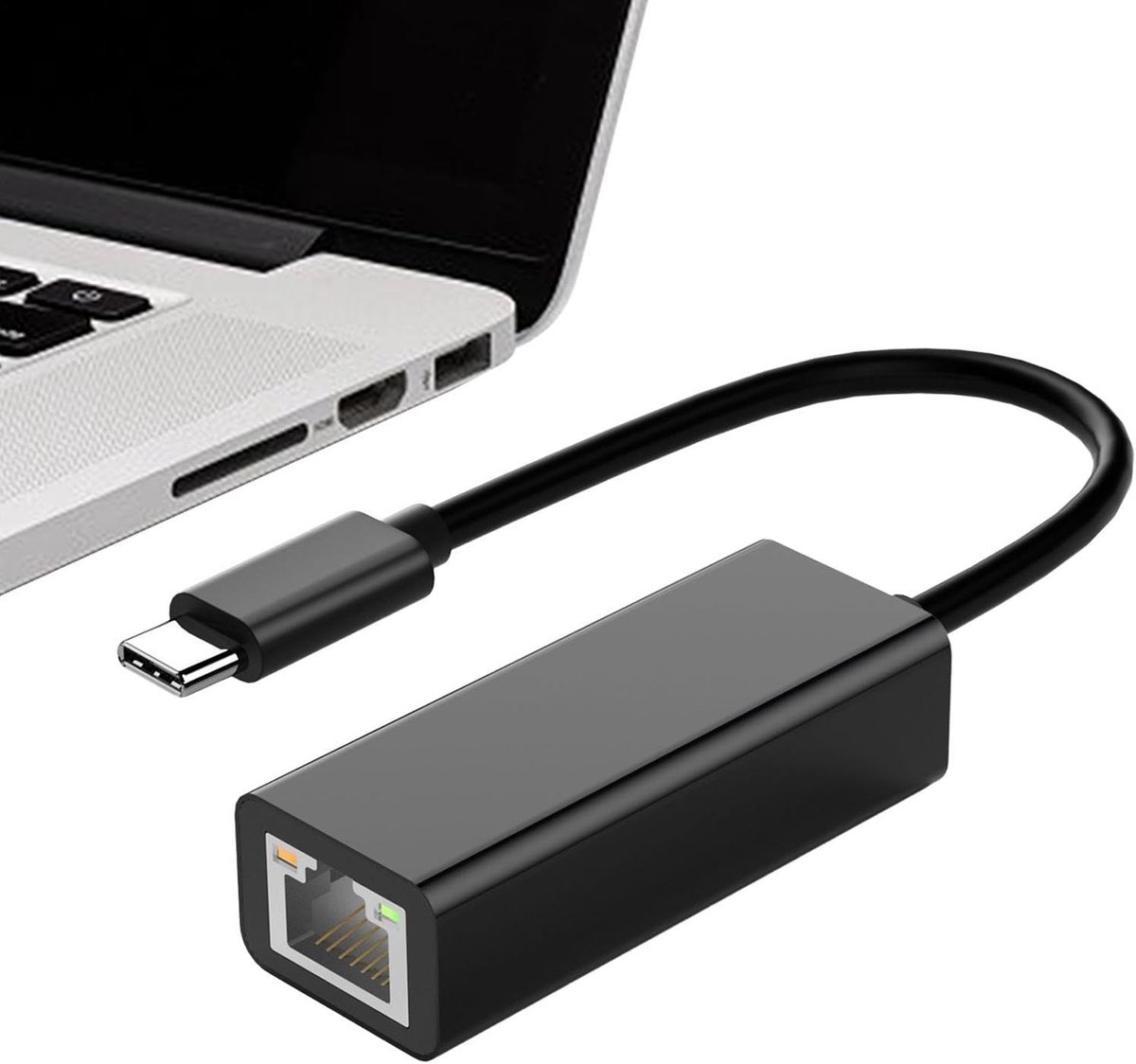 Netwerkadapter - Internetconverter Kabel - Stabiel Internet - Geen Driver Nodig - Compact Ontwerp - Zwart