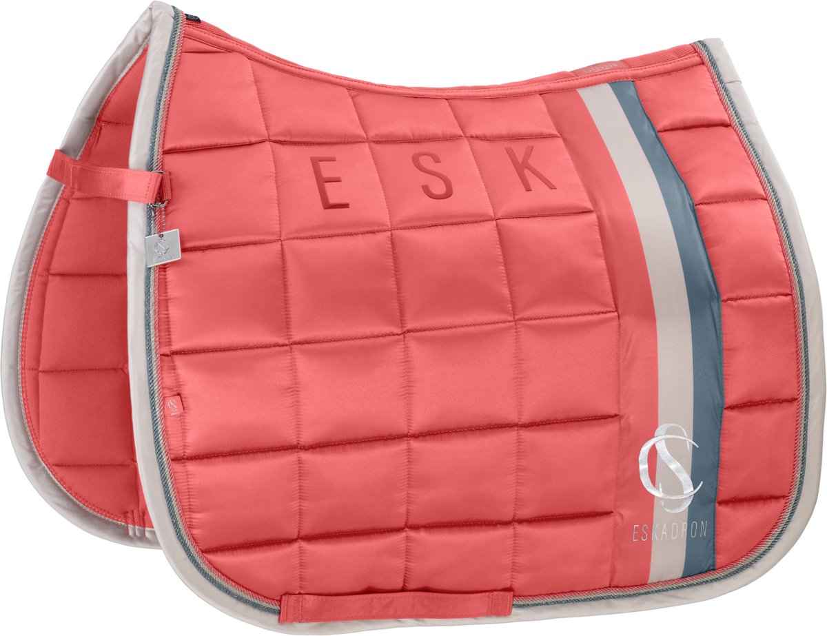 Eskadron SS25 Classic Zadeldek BIG SQUARE MATTGLOSS koraalbloesem VS
