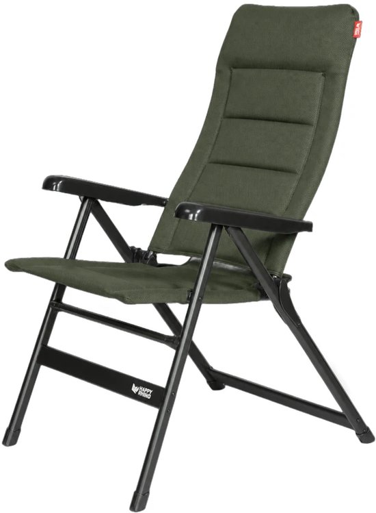 Happy Rhino - Campingstoel Rila L - Vouwstoelen - Groen - 5,3kg - 3D mesh - 44 x 53 x 48 cm van Happy Rhino — afbeelding 5