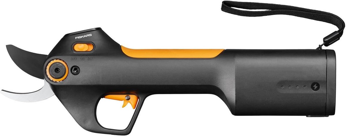 Accu Takkenschaar - Snoeischaar Elektrisch - Snoeien Tuin - Bypass Snoei - 25 Millimeter - Zwart Oranje