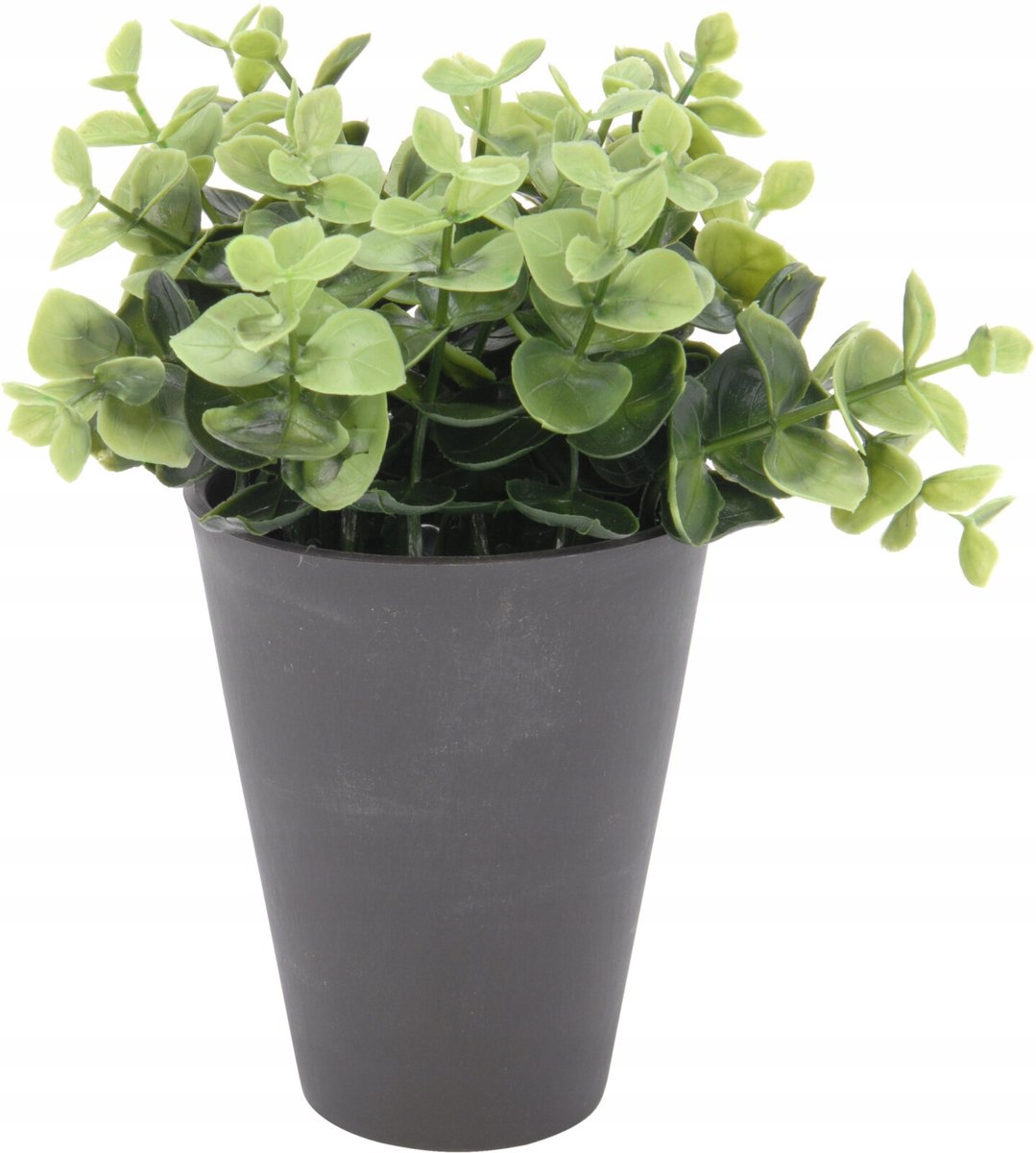 Koopman Kunstplant in Pot - 17 cm - Groen Groen;Wit;Grijs