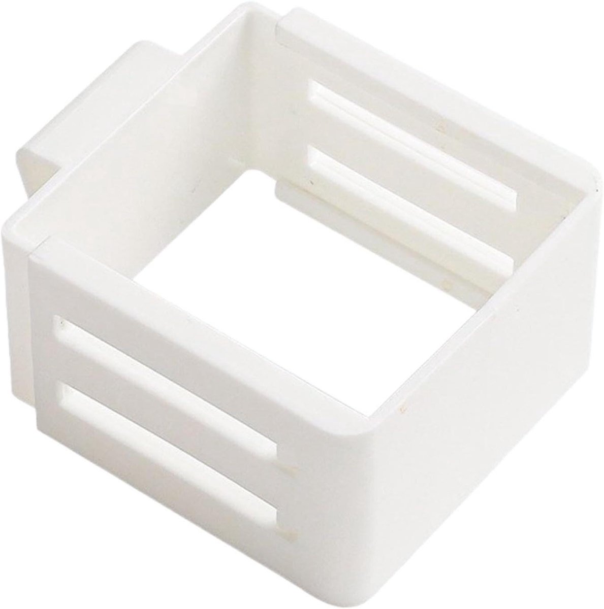 Koelkast Organizer - Opbergmand - Keuken Ordenen - Uitschuifbaar Ontwerp - 8x6.5x4 CM - Wit