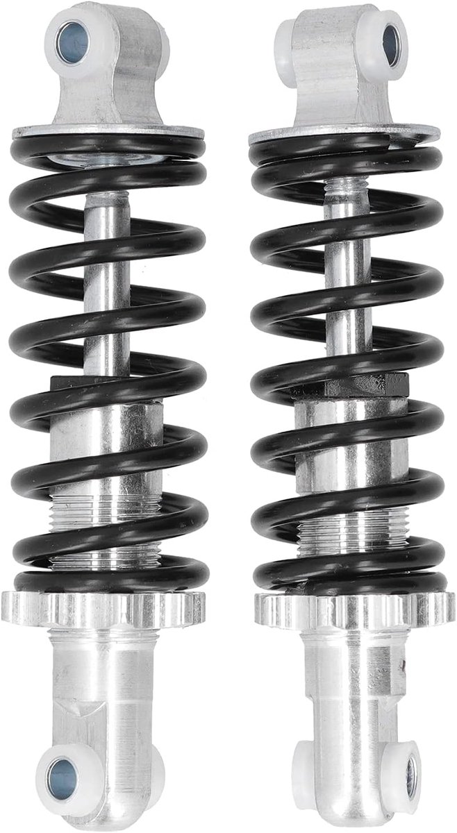 SnelShoppen - 1 Paar Mountainbike Schokdempers, Aluminium Legering, 150mm Ophangafstand, 1600LBS Achter Schokdemper, Geleende Veer Schokdemper, Demper