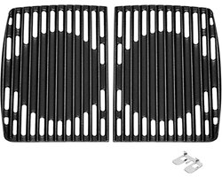 Denmay Cast Iron Grill Grate for Enders Urban & Explorer Gas Barbecue, 2-Piece - ShopVlot