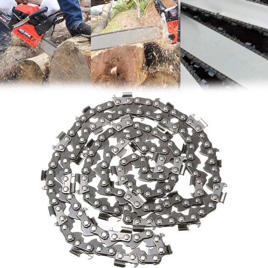 20 inch kettingzaag ketting 76 schakels vervanging zaagmolen voor Timberpro 62CC — afbeelding 4