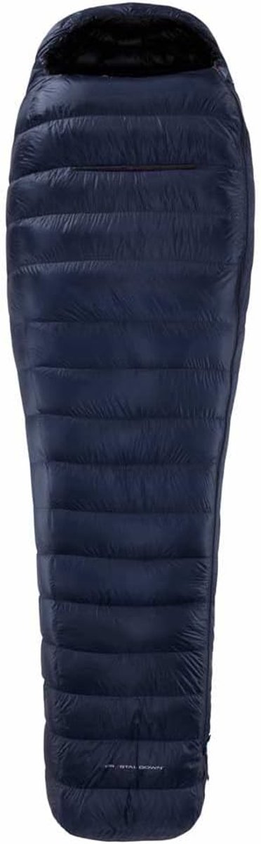 SnelShoppen - Y by Nordisk Passion Drie Slaapzak XL Donkerblauw/Zwart 2021 - Ultra Licht Dons Slaapzak Unisex voor Camping, Wandelen, Avontuur