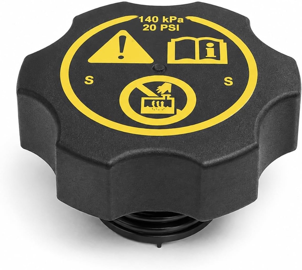 compatibel met Opel Insignia Astra J K Corsa D E Mokka Meriva Zafira Chevrolet Cruze Malibu OEM 13502353, tankdeksel uitbreiding koeling 1,4 bar