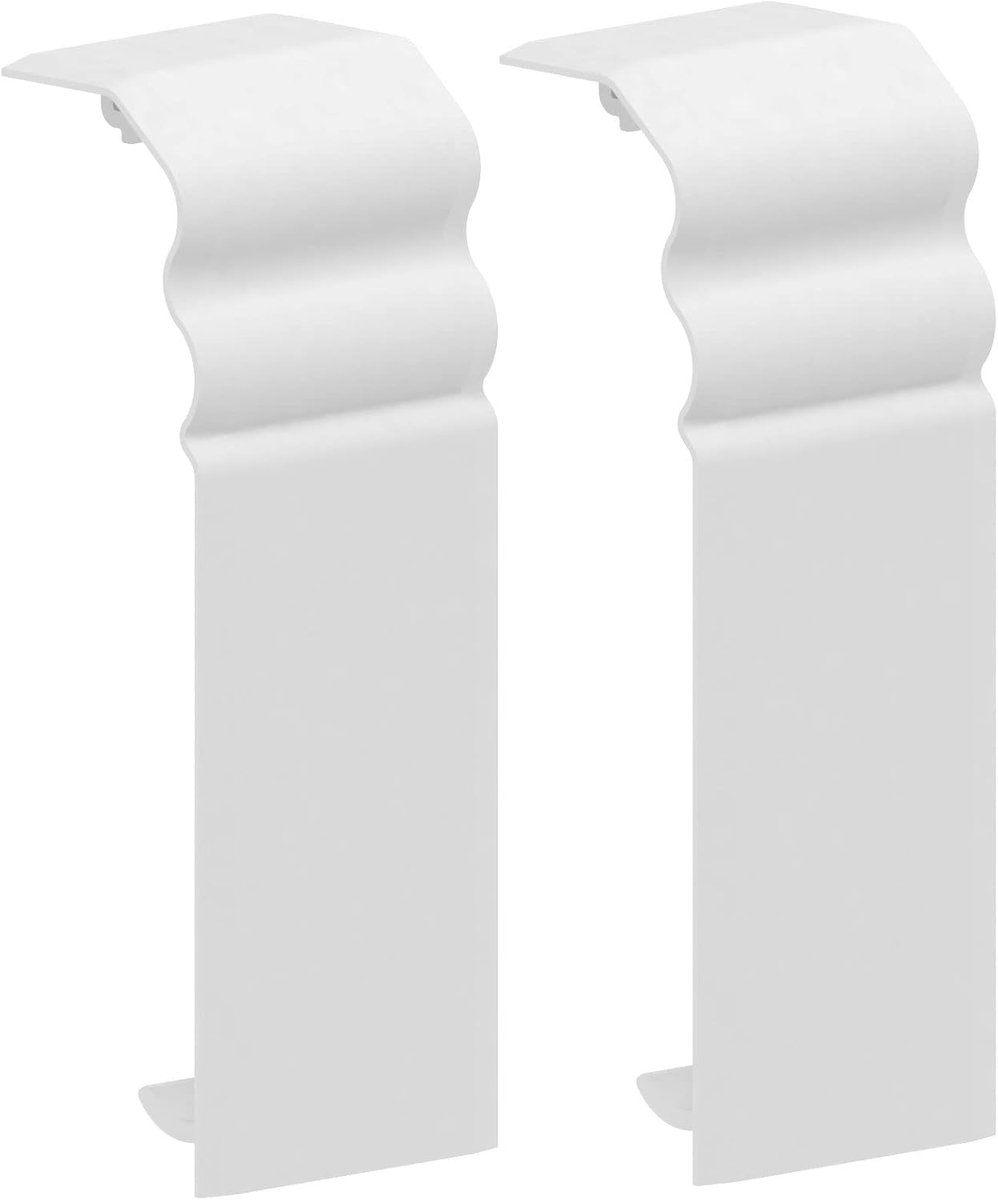 connector voor plint "Berliner Profiel" van PVC Inhoud: 2 stuks - voor de verbinding van plinten