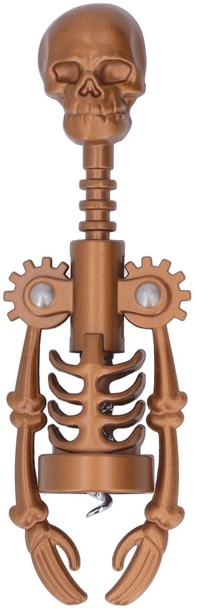 Omgoods - Skull Hoofd Wijnopener met Corkscrew