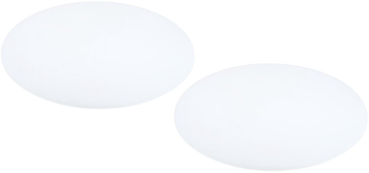 Omgoods - Set van 2 Lampenkappen Diffusers 39,5 cm Wit