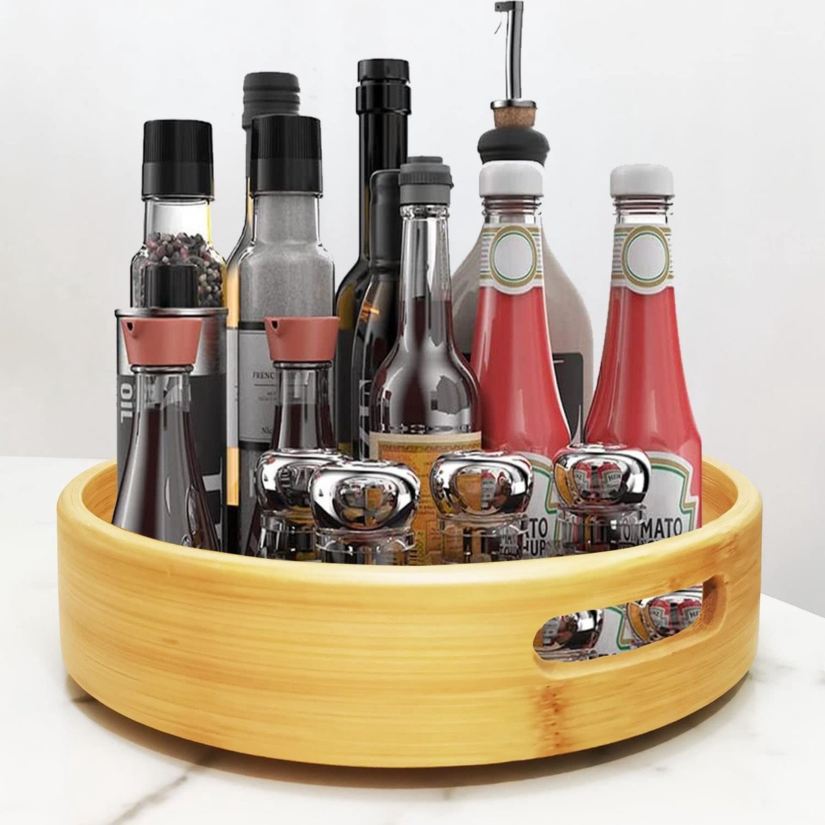 Omgoods - Draaibaar Spice Rack - 360 Graden Keuken Organizer
