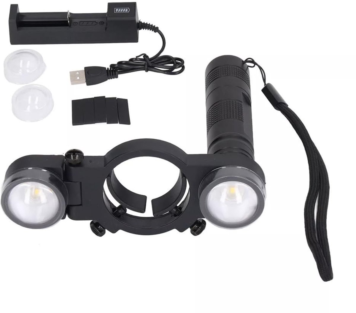 Omgoods - Verstelbare Spray Paint Gun Light met Drie Helderheidsniveaus