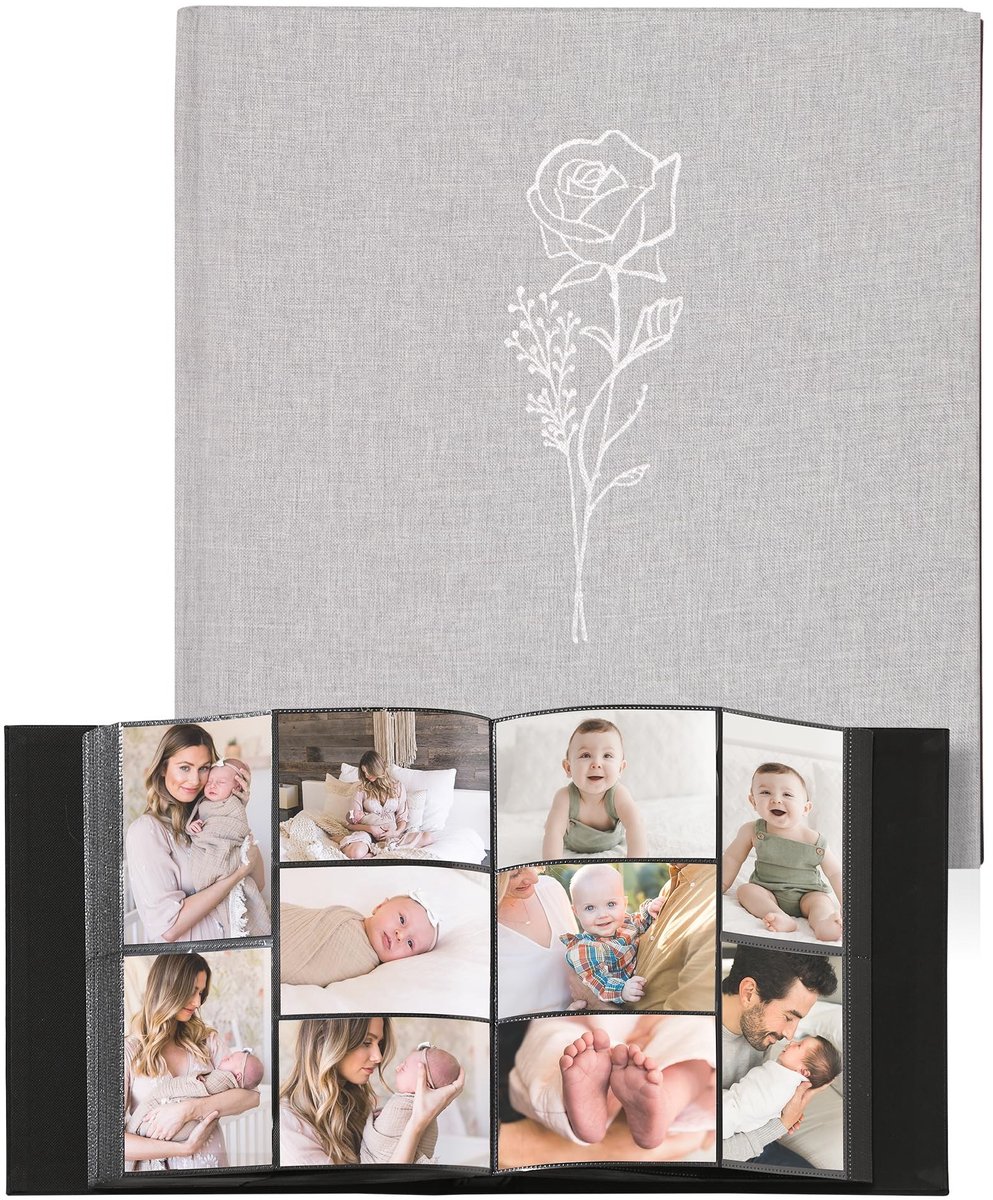 Omgoods - Fotoalbum met 600 Compartmenten voor Landschap en Portret
