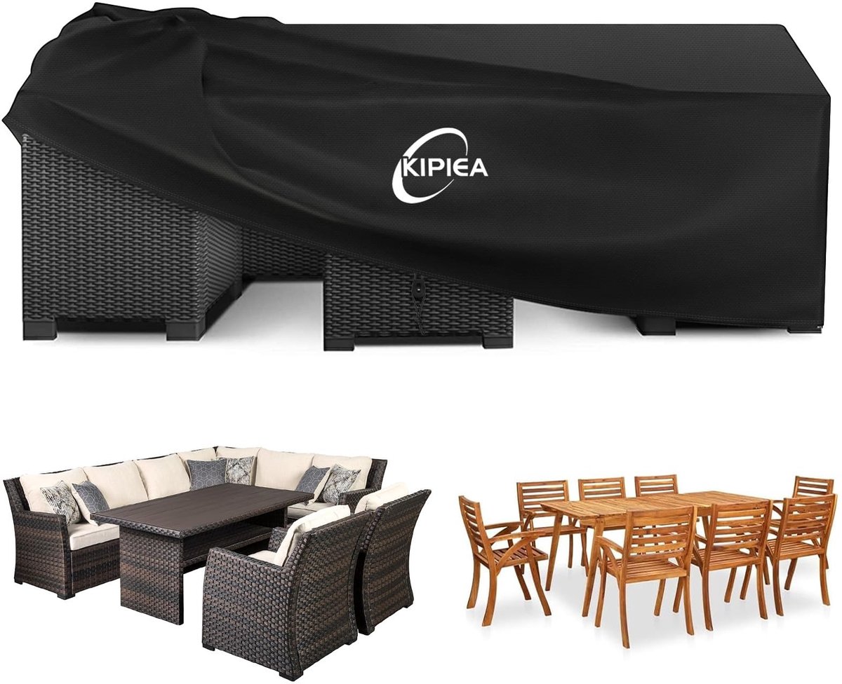 Omgoods - Waterdichte Tuinmeubelhoes van 420D Oxford, 250x210x90cm