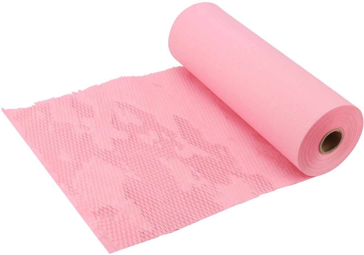 Omgoods- Verpakkingspapier 30cm x 100m - Cadeaupapier - Inpakpapier Verhuizen - Inpakpapier Kinderen - Antislip - Milieuvriendelijk
