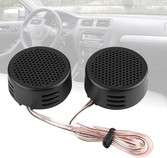 Autoluidspreker, Autoluidspreker Tweeter, Zwart 12V 500W Mini Autoluidspreker Tweeter 200mm 98dB Luidspreker Autoluidspreker — afbeelding 2