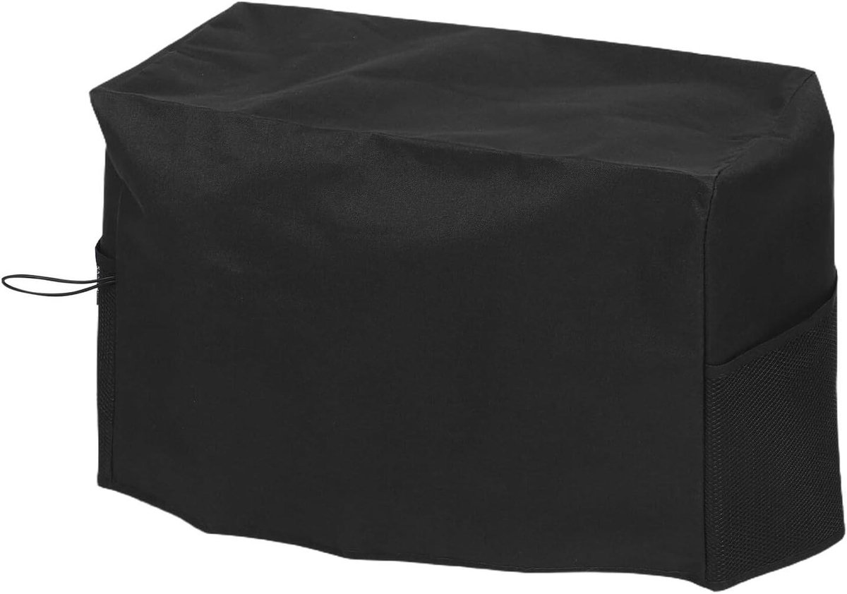 Naaimachine Stofhoes - Beschermhoes Organizer - Naaimachine Beschermen - Opvouwbaar Waterafstotend - 45 x 31 x 21 cm - Zwart
