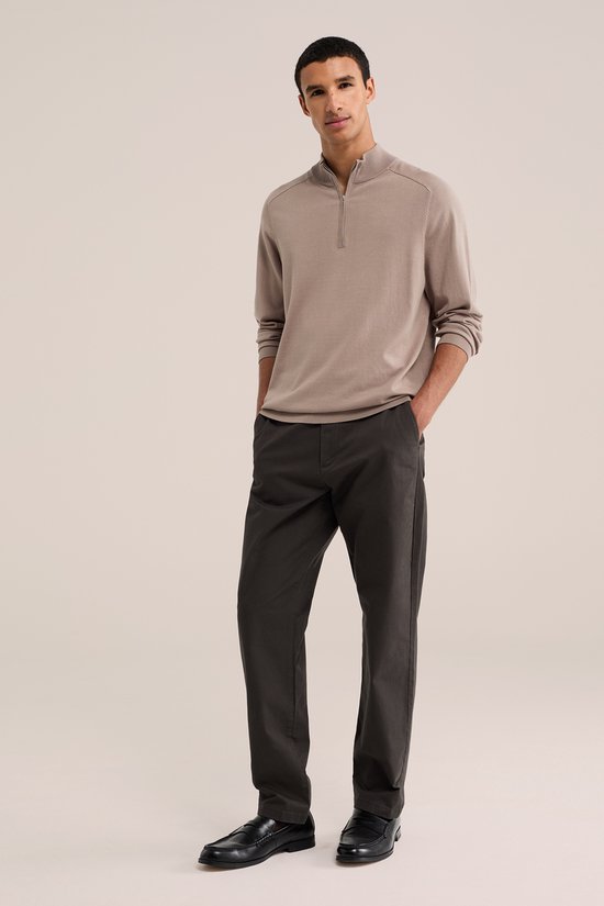 WE Fashion Heren regular fit chino