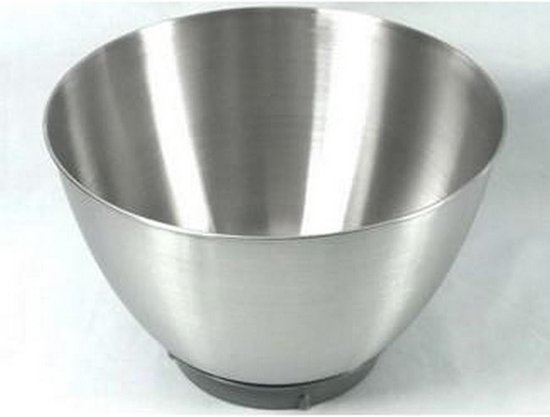 Roestvrijstalen Kom - Reserveonderdeel Keukenmachine - Bakken en Mixen - Origineel Onderdeel - 25 cm Diameter - Zilver — afbeelding 2