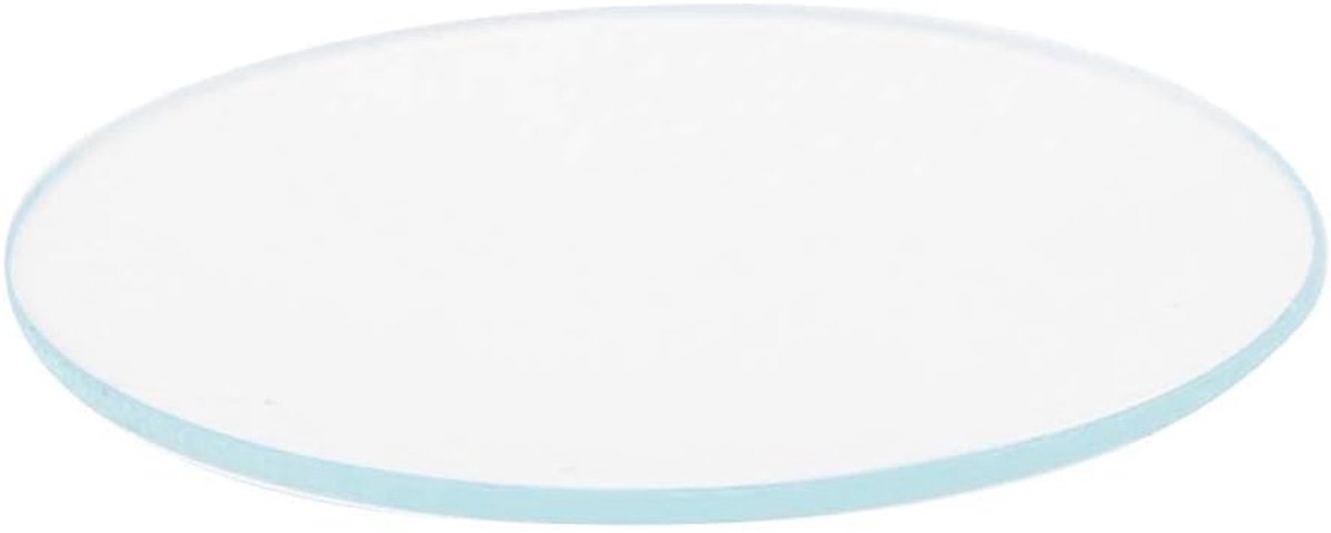 SnelShoppen - 5Pcs 37/38/39MM Ronde Platte Horlogeglas, Vervangende Lens voor Horlogemaker, Krasbestendig en Corrosiebestendig, Hoogwaardige Mineraal