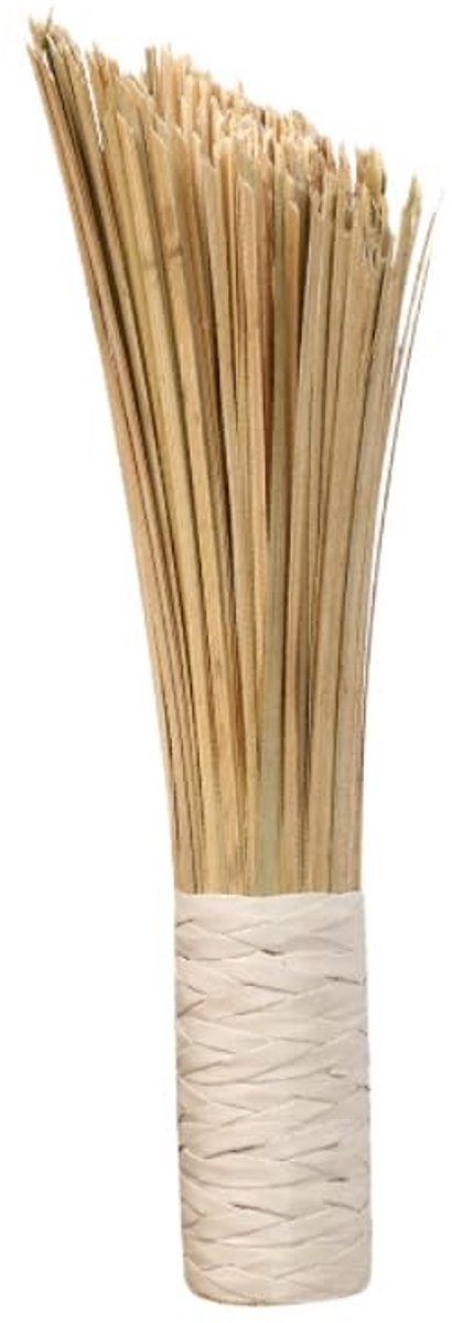 Omgoods - Set van 2 Bamboe Wok Reinigingsborstels met Handvat