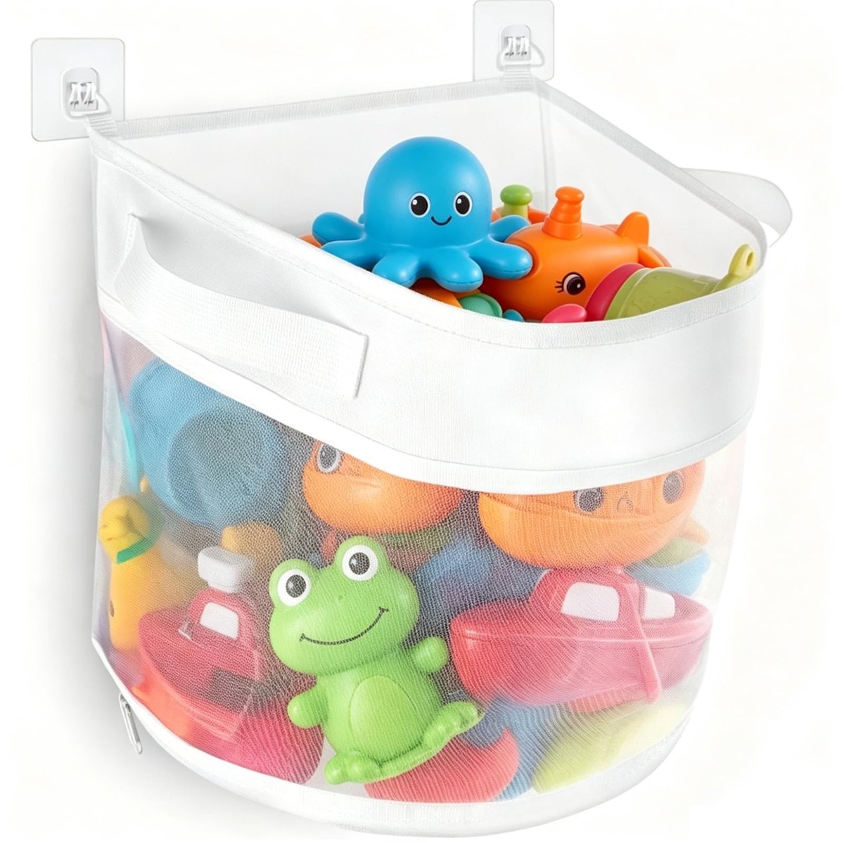 Omgoods - Bad Speelgoed Organiser met Sneldrogende Mesh Tas