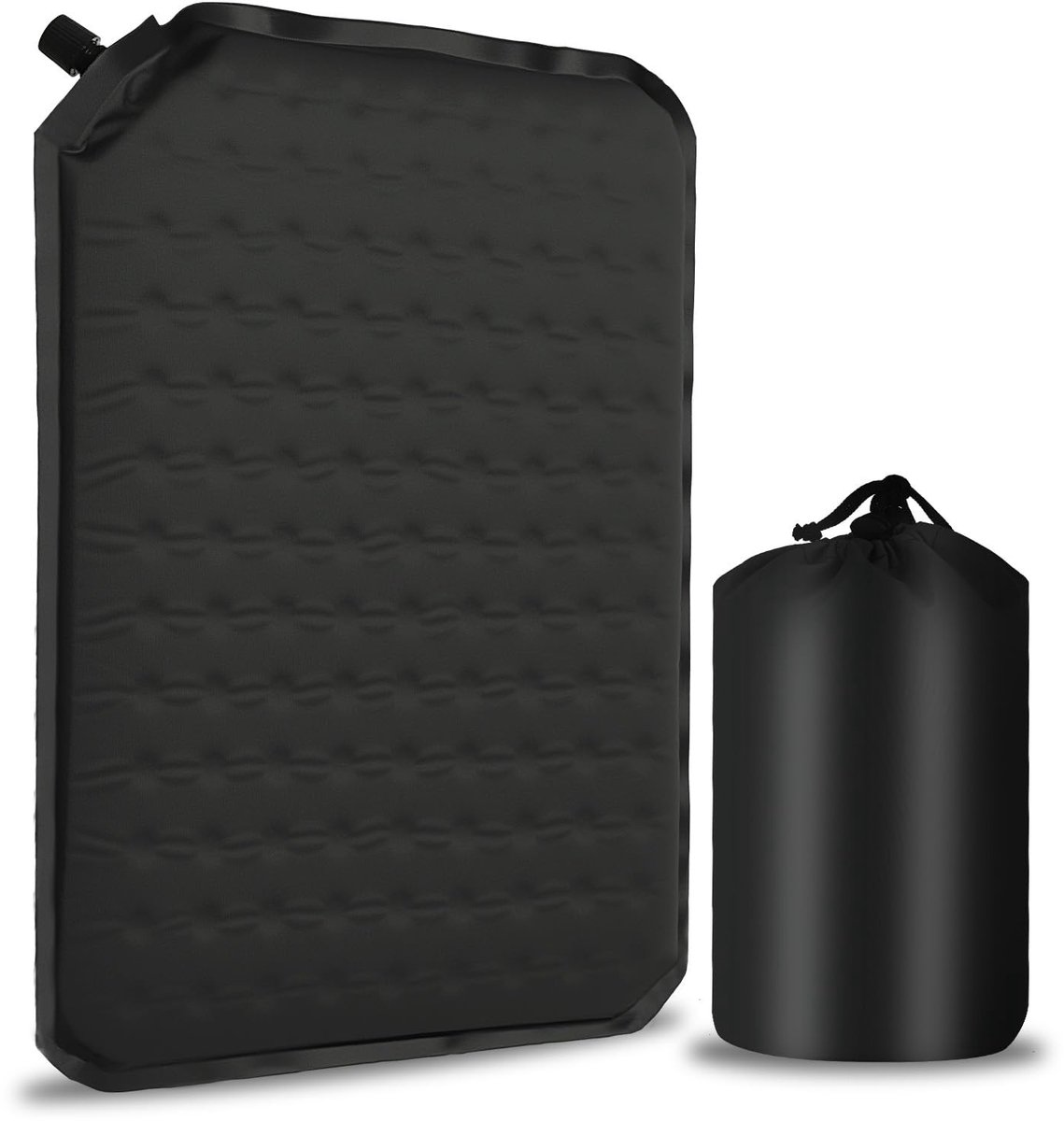 Omgoods - Opblaasbare Reismat van Traagschuim - 40 x 30 cm - Draagbaar en Waterdicht