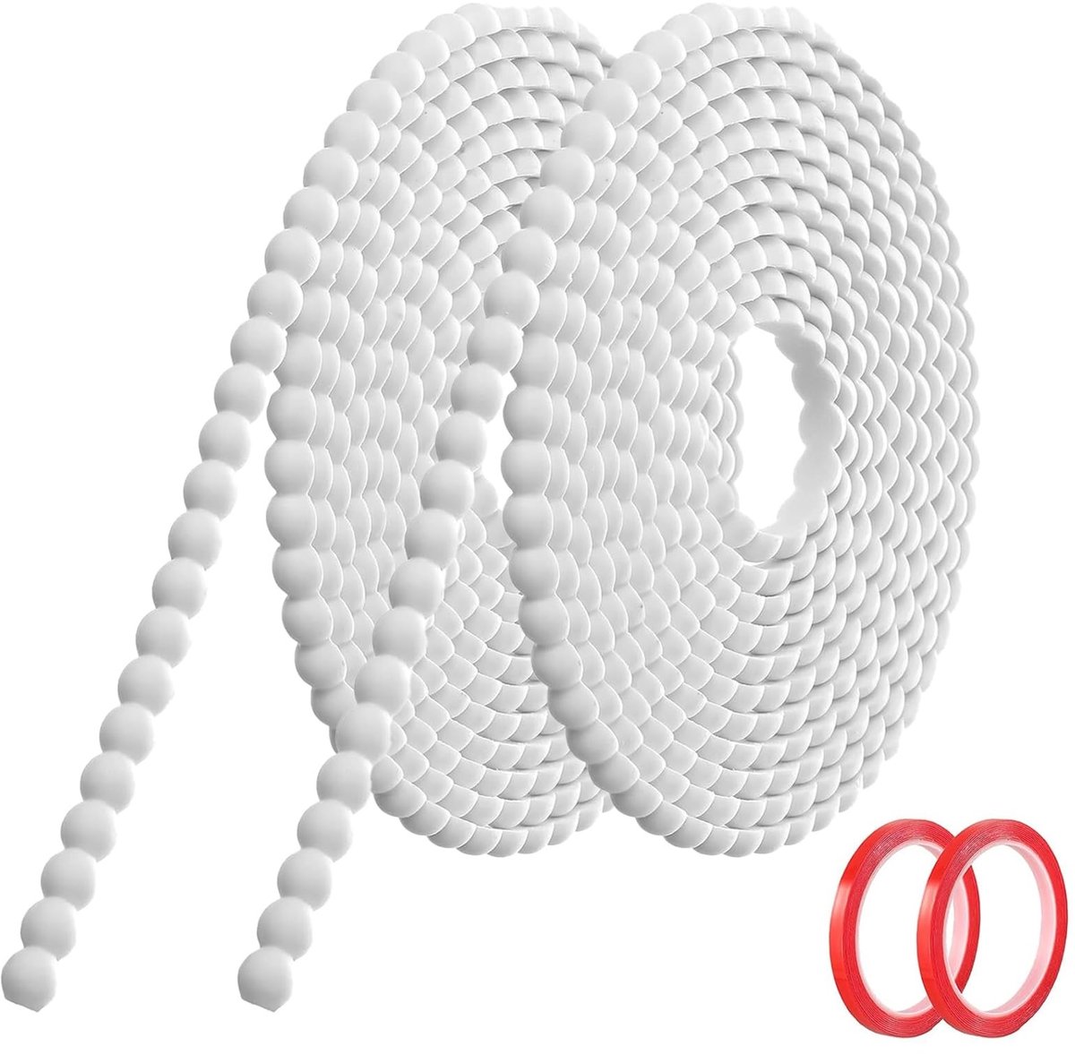 Omgoods - Decoratieve Moulding - Zelfklevende Witte PVC Strip (6m x 8mm)