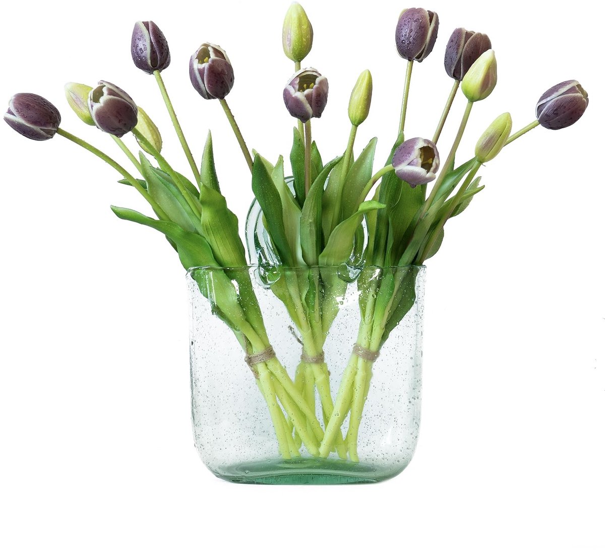 Omgoods - Set van 15 Kunstmatige Tulpen voor Decoratie