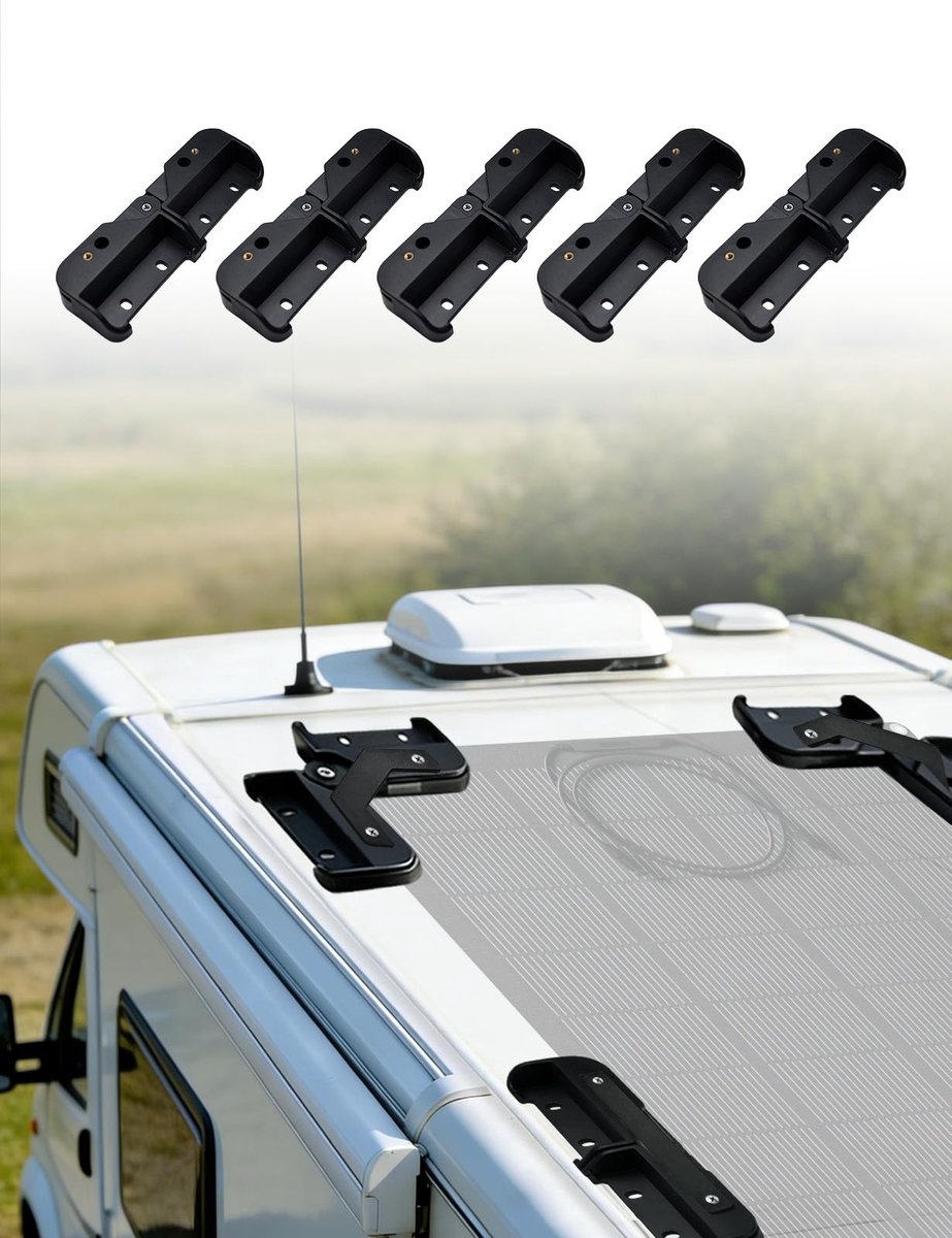 Omgoods - Montageset voor Zonnepanelen tot 200W voor Camping en Boot