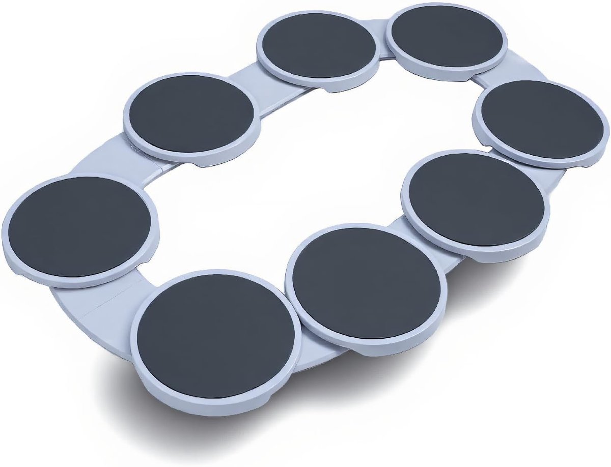 SnelShoppen - Rotating Dining Table Turntable Tray, Multifunctionele Herbruikbare Voedsel Organizer Tray, Glijdende Rail Ontwerp, 360 Graden Draaibaar
