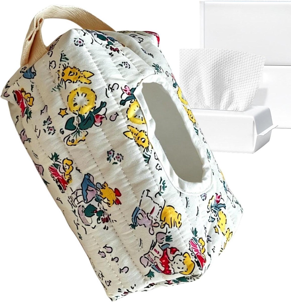 Luierdoekjes Houder - Natte Tissue Pouch - Onderweg Luiers Verschoon - Snelle Toegang Opening - 27 x 15 cm - A