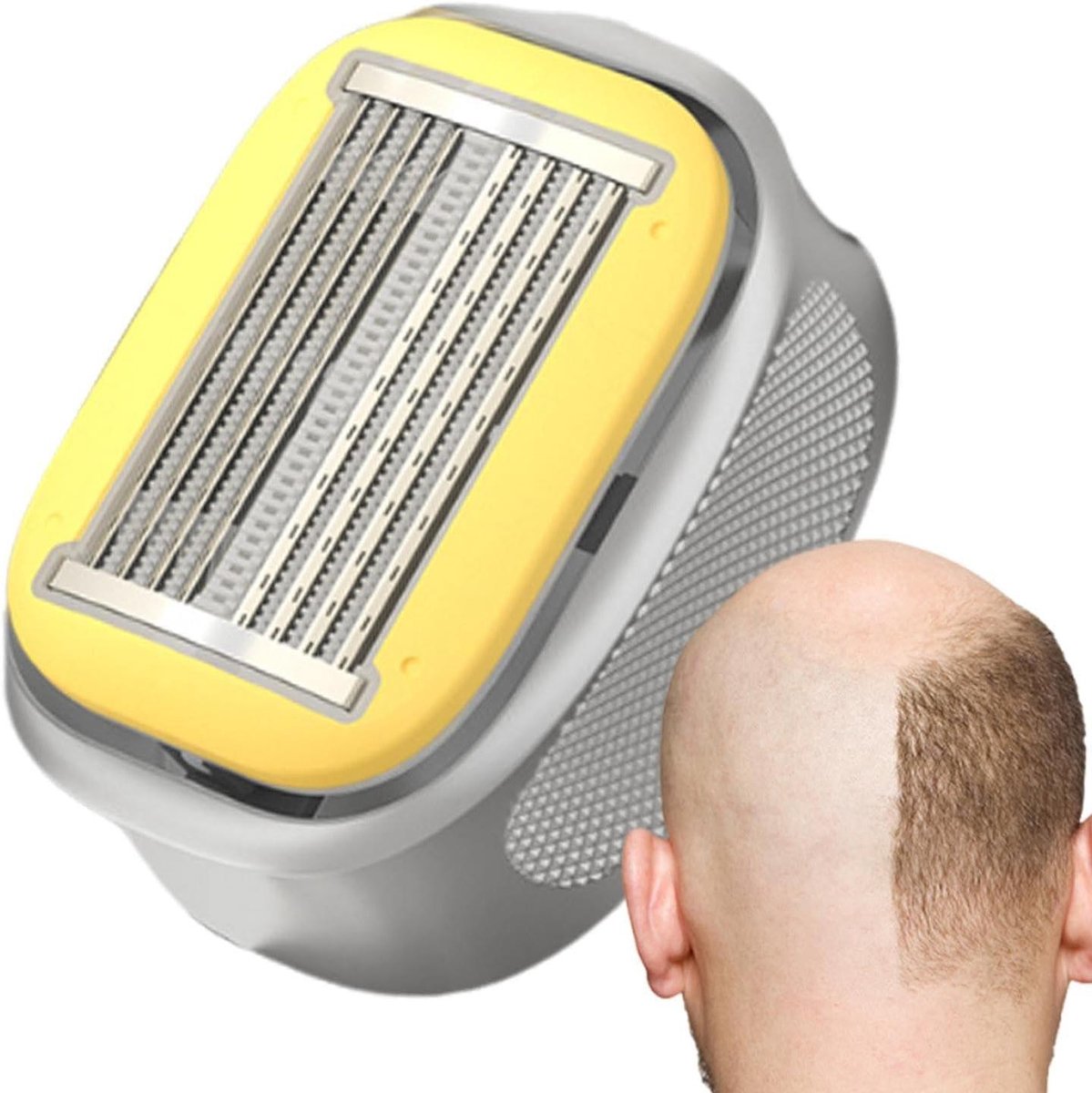 Baardtrimmer Mannen - Haartrimmer Waterdicht - Persoonlijke Verzorging - Zelfsnijdend Ontwerp - 57 x 4 cm - Grijs