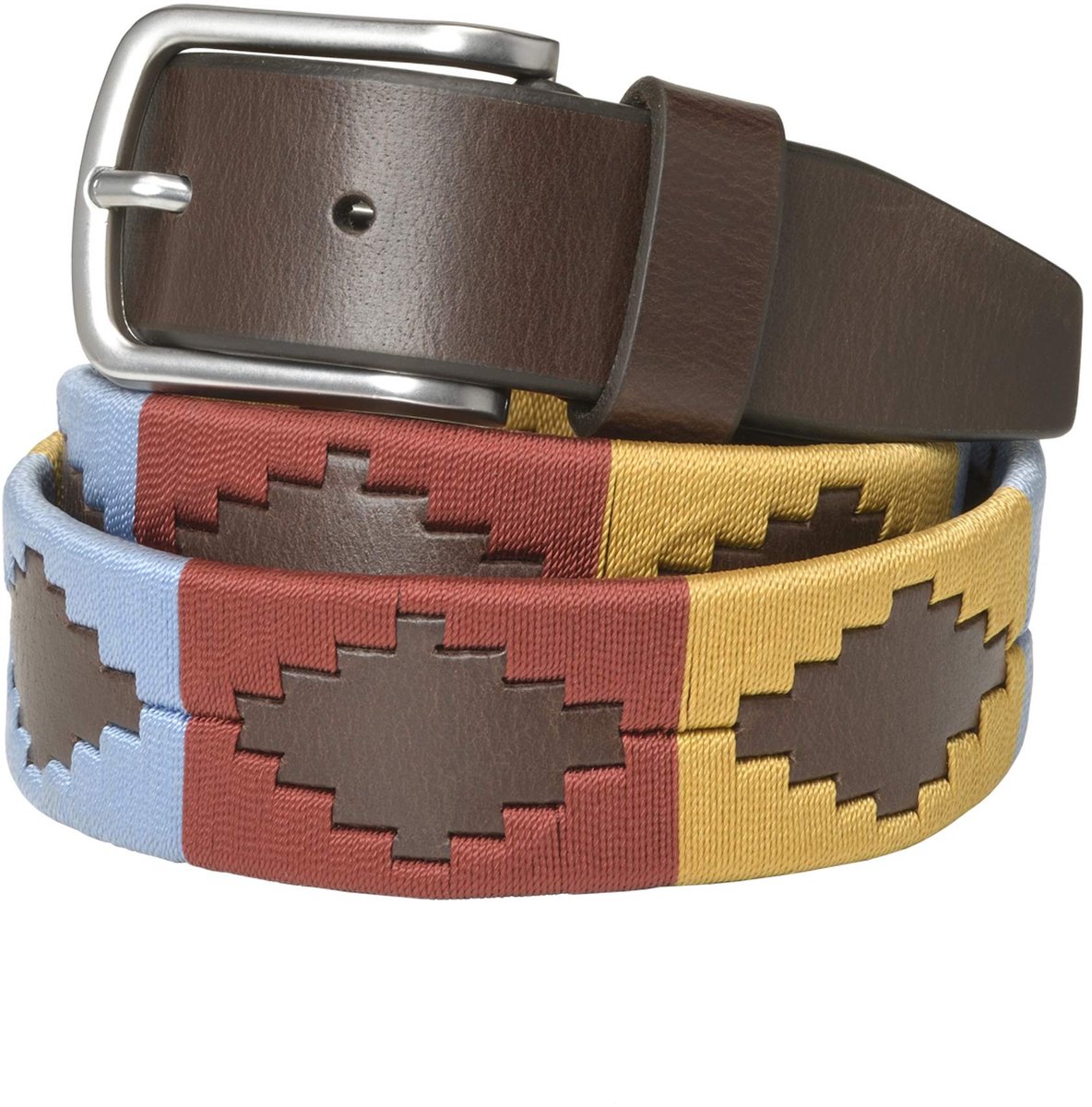 Omgoods - Unisex Polo Riem van Hoge Kwaliteit met Kleurige Stiksels