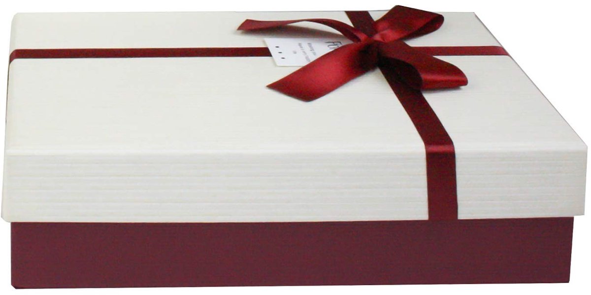 Omgoods - Luxe Cadeau Doos met Decoratieve Lint en Shredded Paper