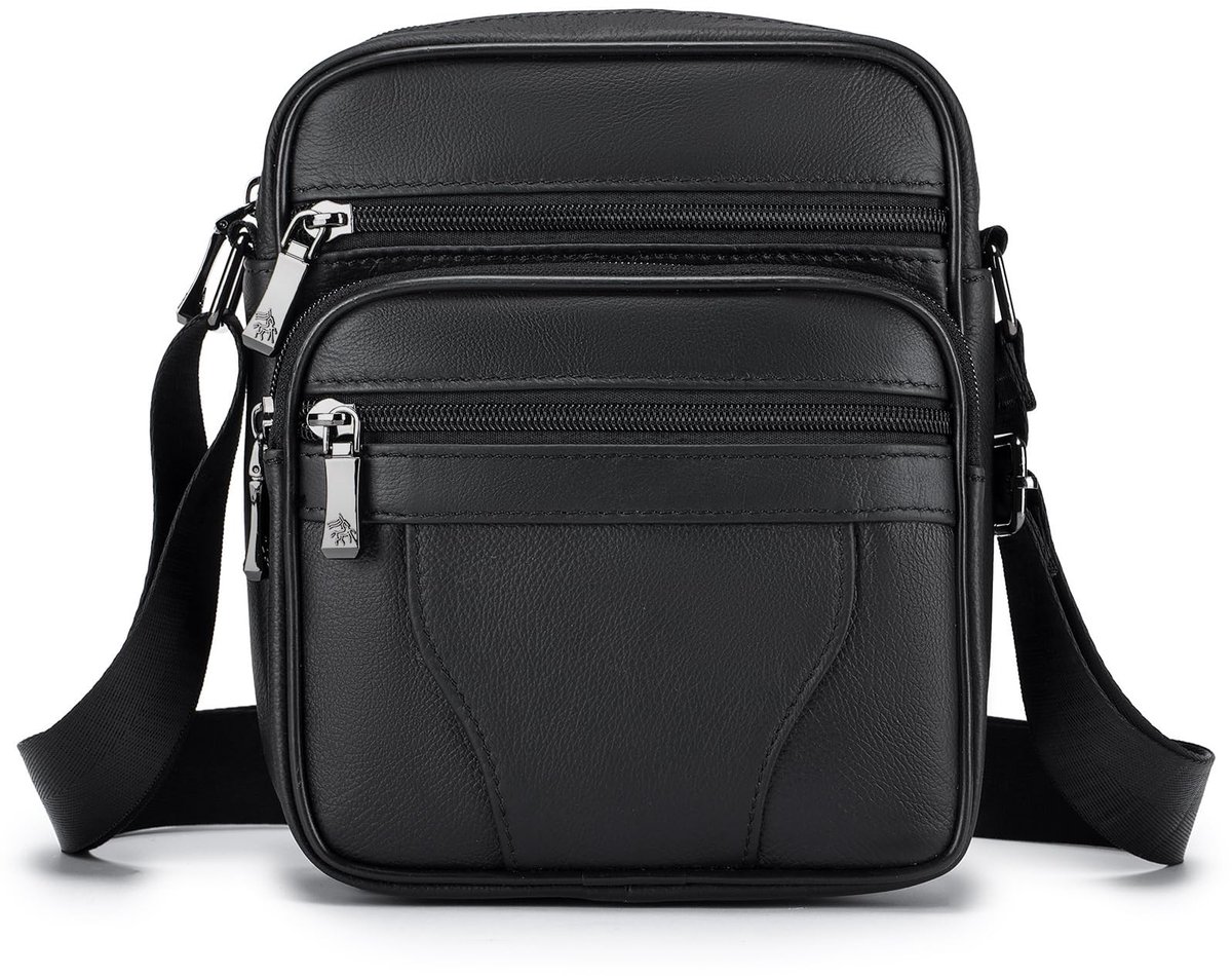 Omgoods - Vintage Leren Laptop Bag voor 15.6 Inch