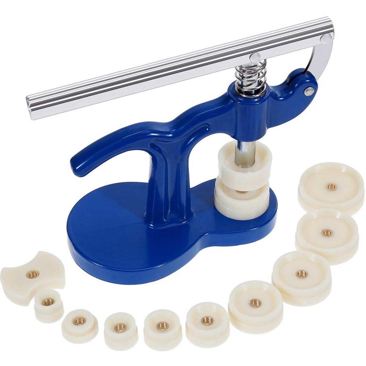 Omgoods - 13-delige Horloge Drukmachine en Reparatie Toolset